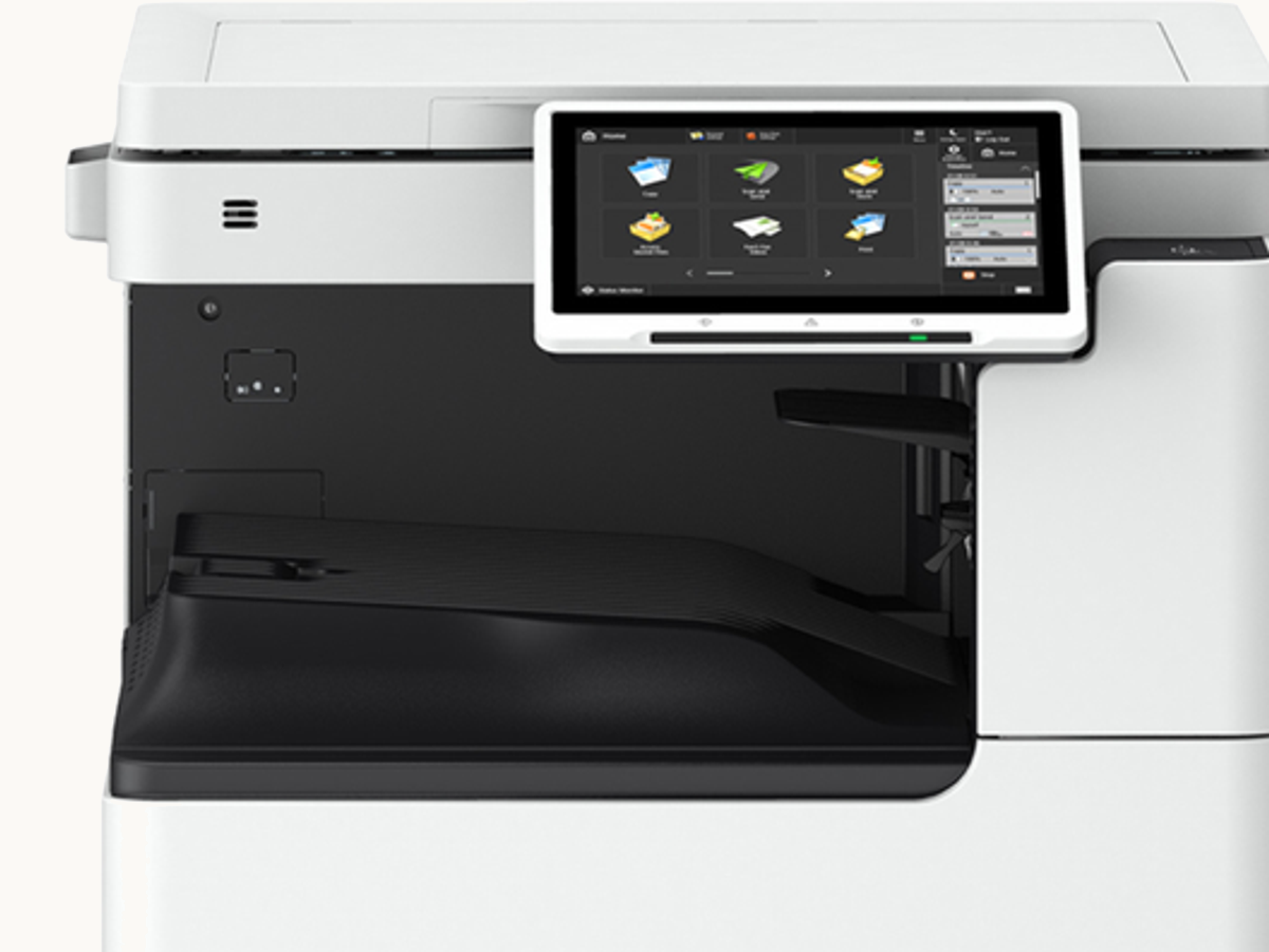 Canon imageRUNNER ADVANCE DX C3835i A3 Renkli Fotokopi - detay görünüm (panel)