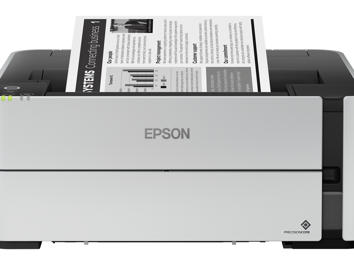 Epson EcoTank Business+ M1170 A4 Siyah-Beyaz Yazıcı · Epson