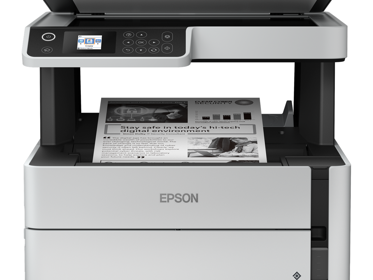 Epson EcoTank Business+ M2140 A4 Siyah-Beyaz Çok Fonksiyonlu Fotokopi – Epson