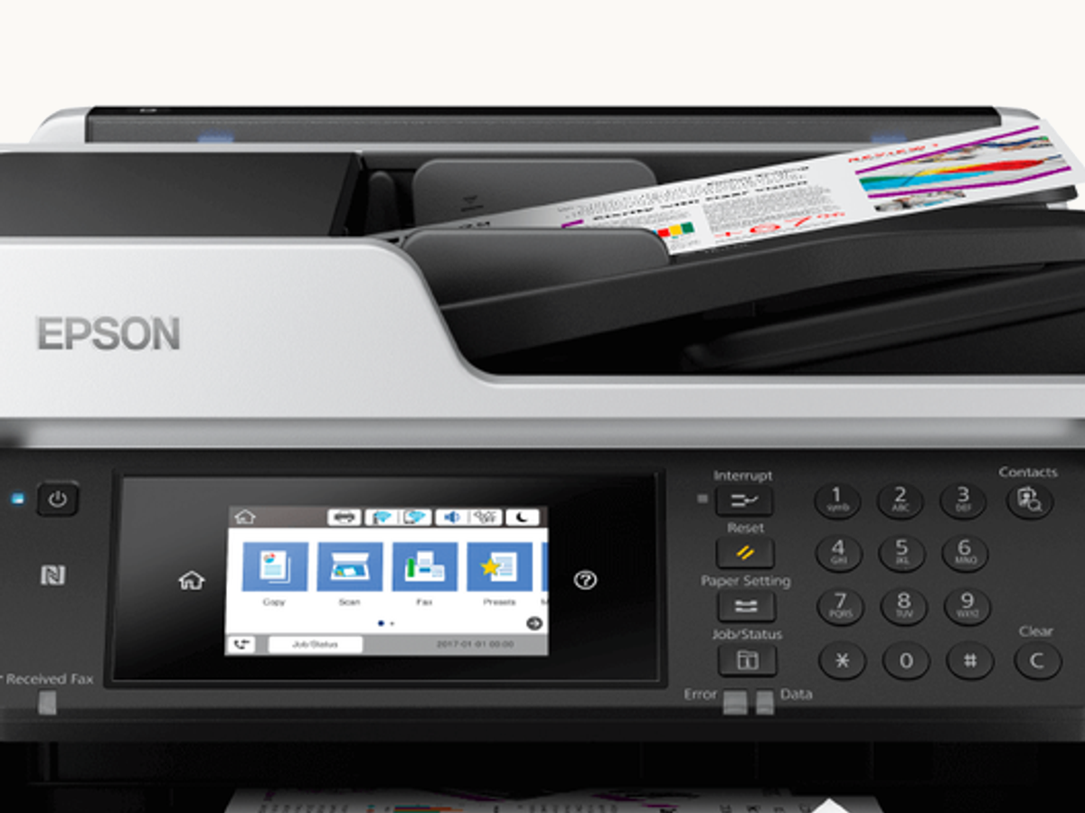 Epson WorkForce Pro WF-C5790 A4 Renkli Çok Fonksiyonlu - detay görünüm (panel)