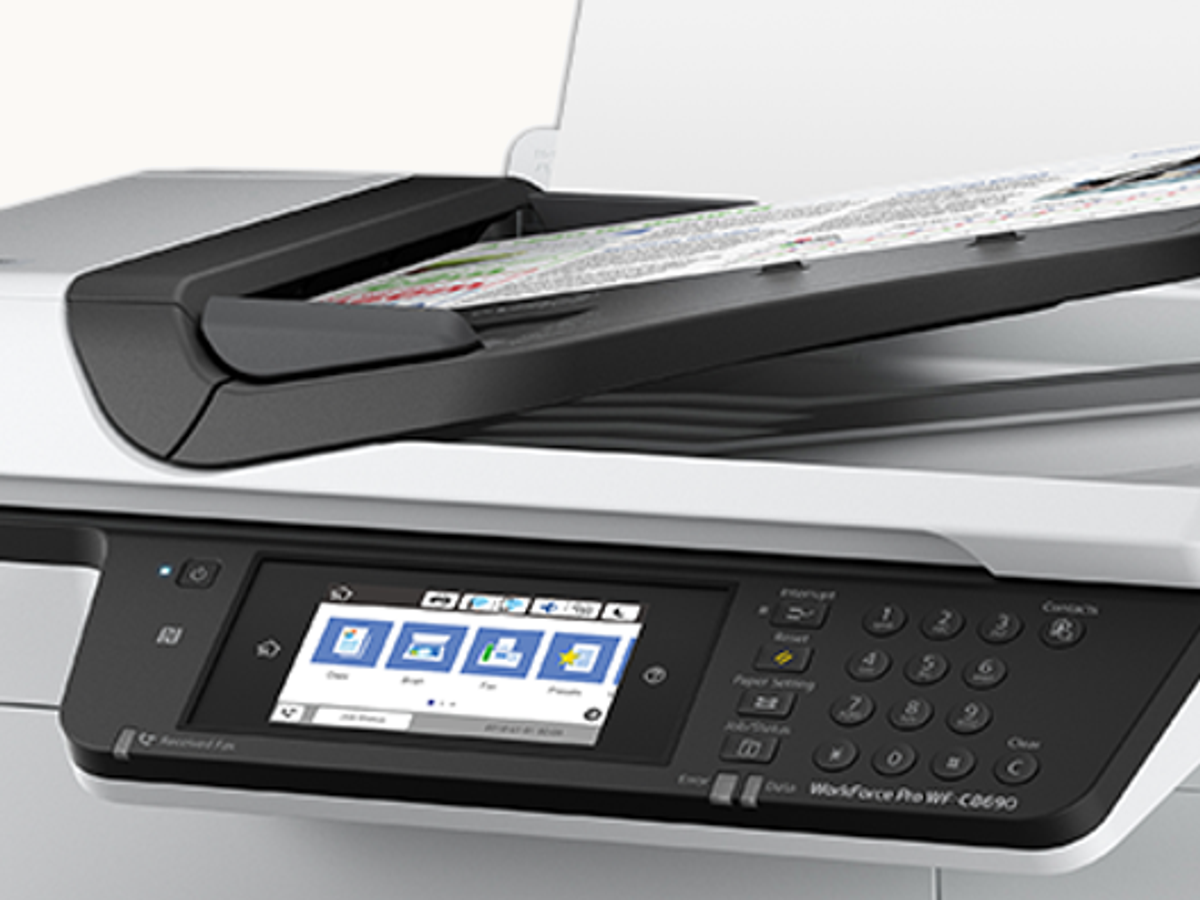 Epson WorkForce Pro WF-C8690 A3 Renkli Inkjet (Yenilenmiş) - detay görünüm (panel)