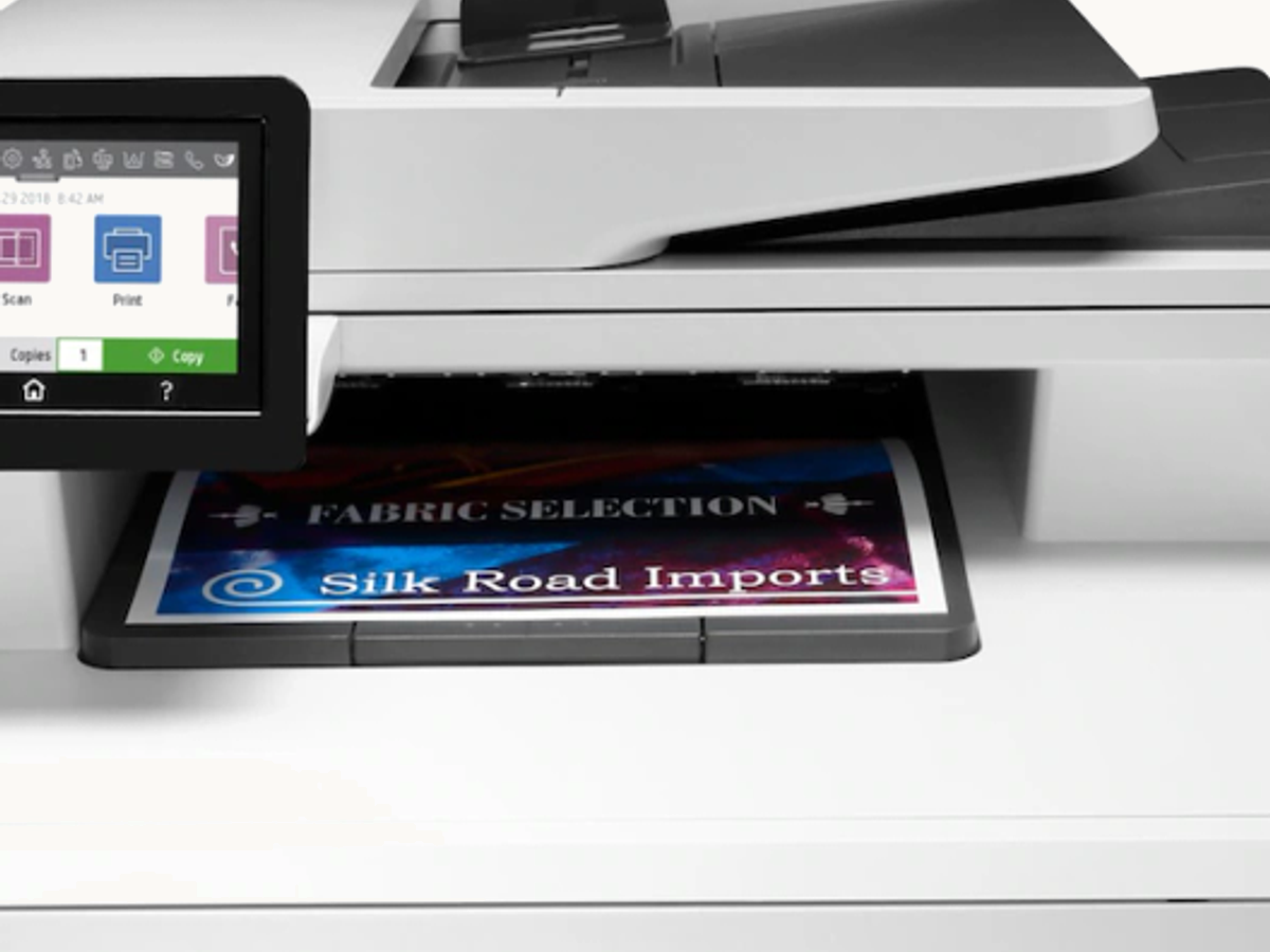 HP Color LaserJet Pro MFP M479fdw A4 Renkli Yazıcı - detay görünüm (panel)
