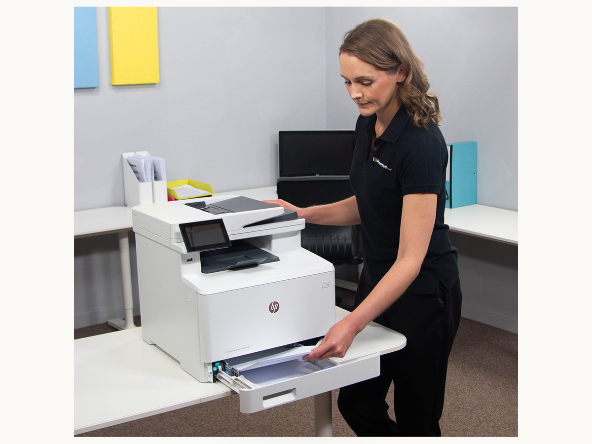 HP LaserJet Enterprise MFP M480f A4 Renkli Yazıcı - detay görünüm