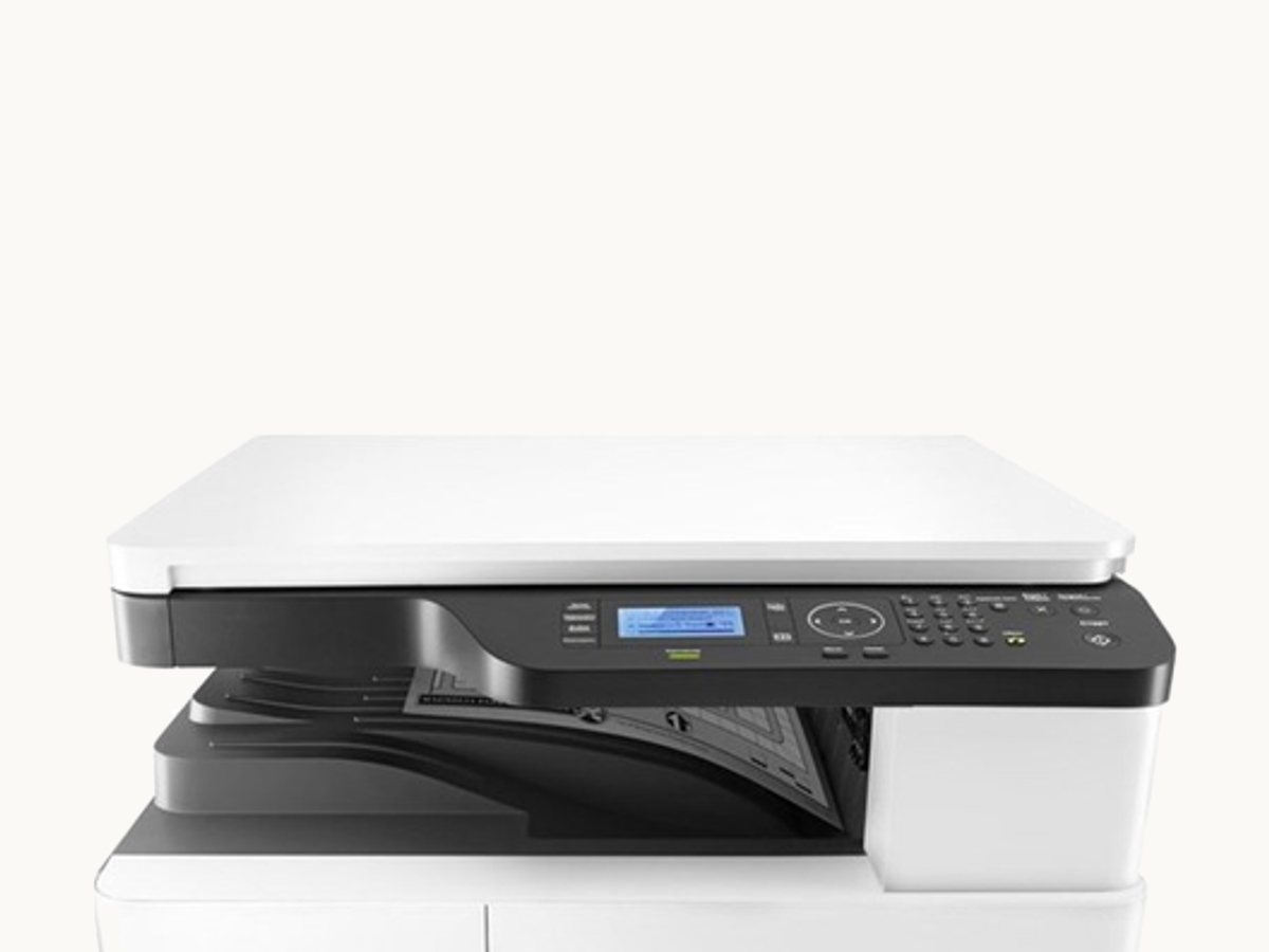 HP LaserJet MFP M438dn A4 Siyah-Beyaz Yazıcı - detay görünüm (panel)