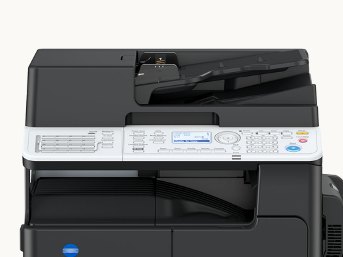 Konica Minolta bizhub 227i A3 Siyah-Beyaz Fotokopi - detay görünüm (panel)