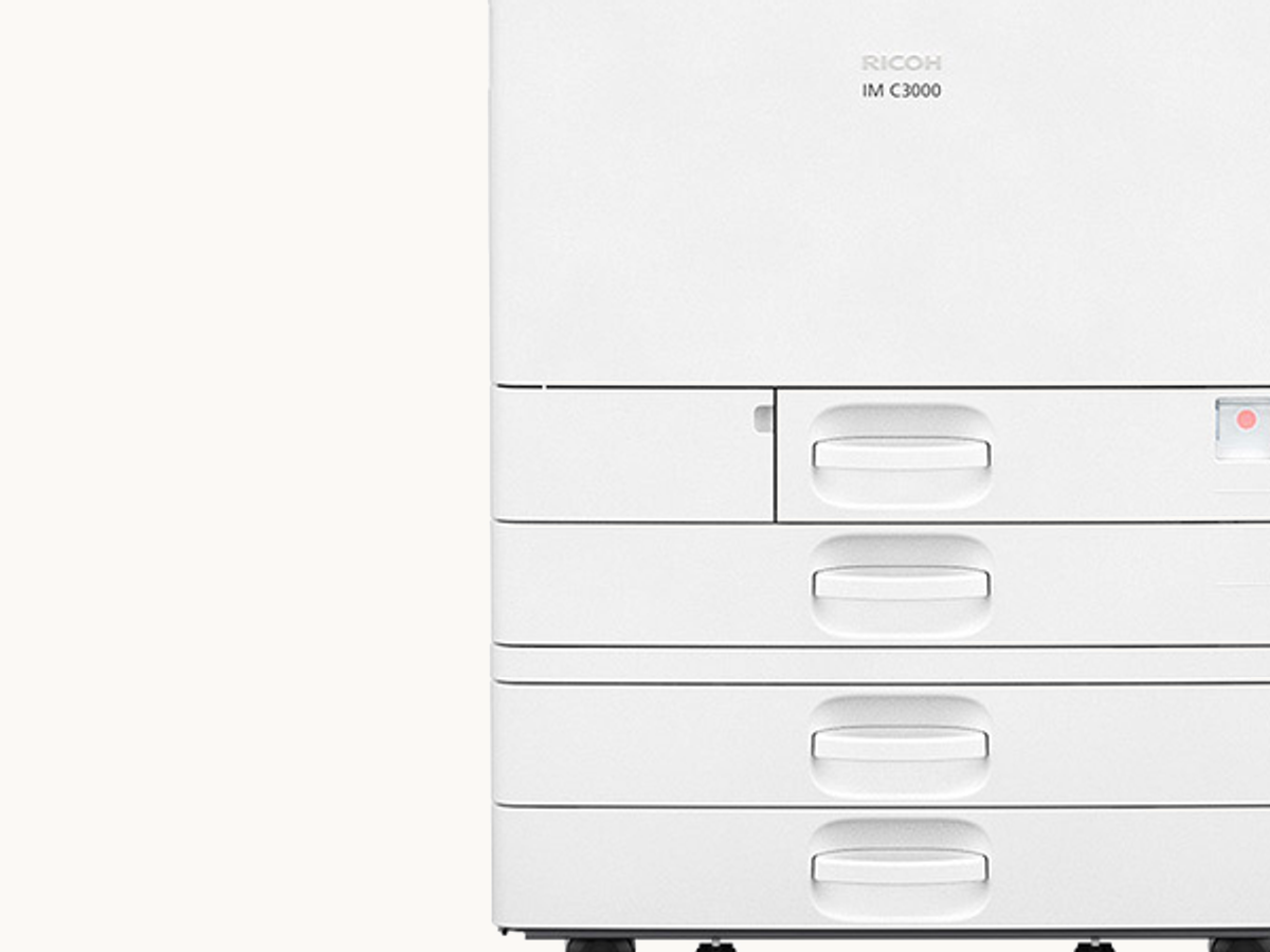Ricoh IM C3000 A3 Renkli Fotokopi - detay görünüm (tepsi)