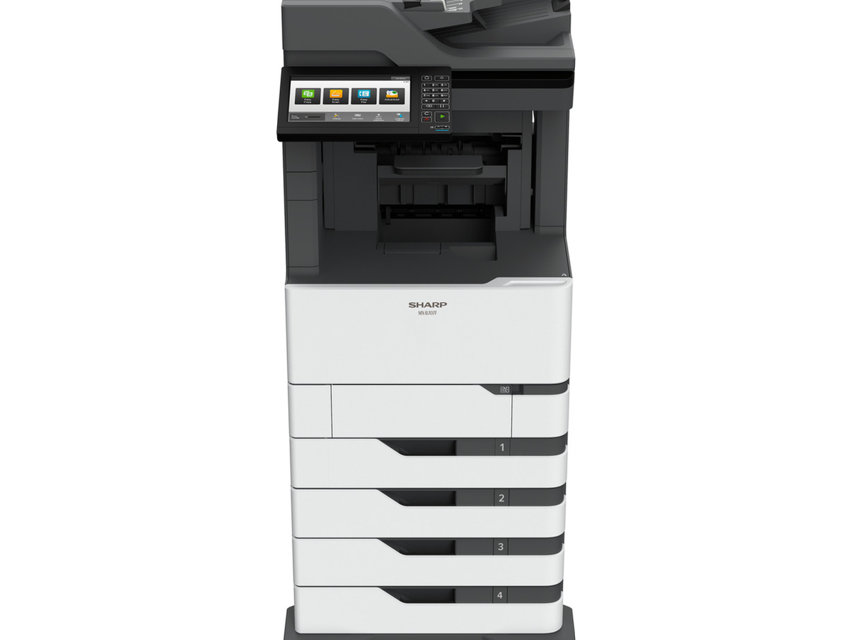 Sharp MX-B557F A4 Siyah-Beyaz Çok Fonksiyonlu Fotokopi · Sharp