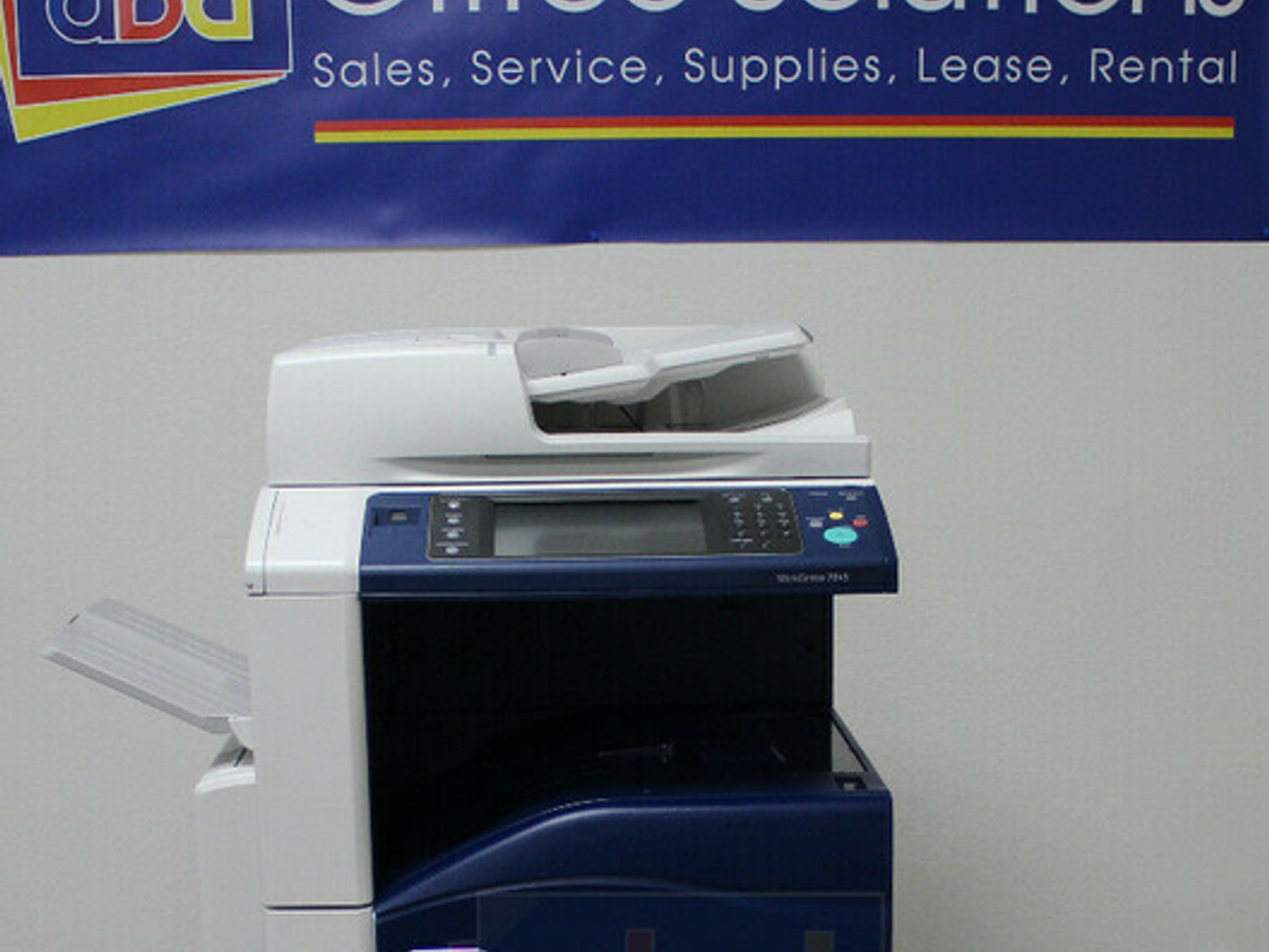Xerox WorkCentre 7830 A3 Renkli Fotokopi (Yenilenmiş) - detay görünüm (panel)
