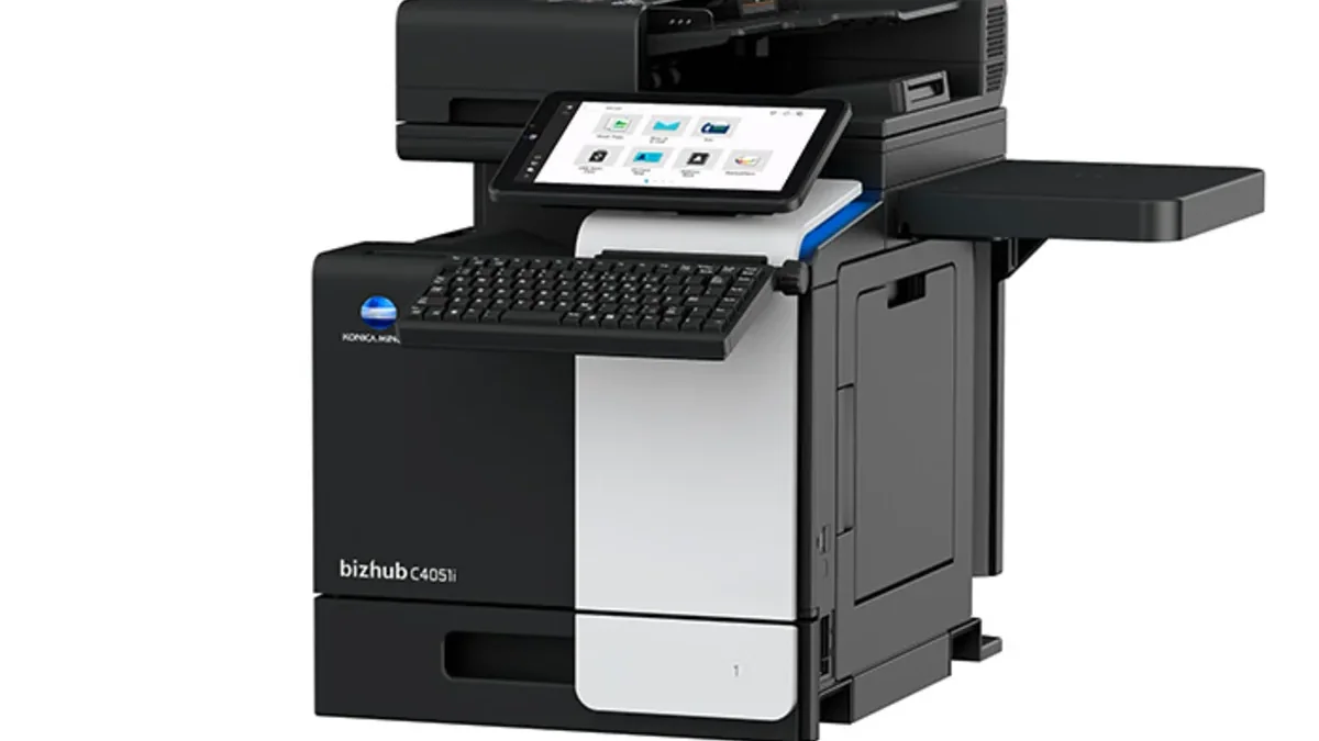 Konica Minolta bizhub i-Series kompakt renkli çok fonksiyonlu ofis yazıcısı