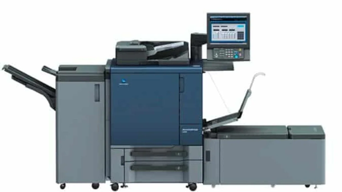 Konica Minolta AccurioPress C2070 dijital renkli üretim baskı makinesi