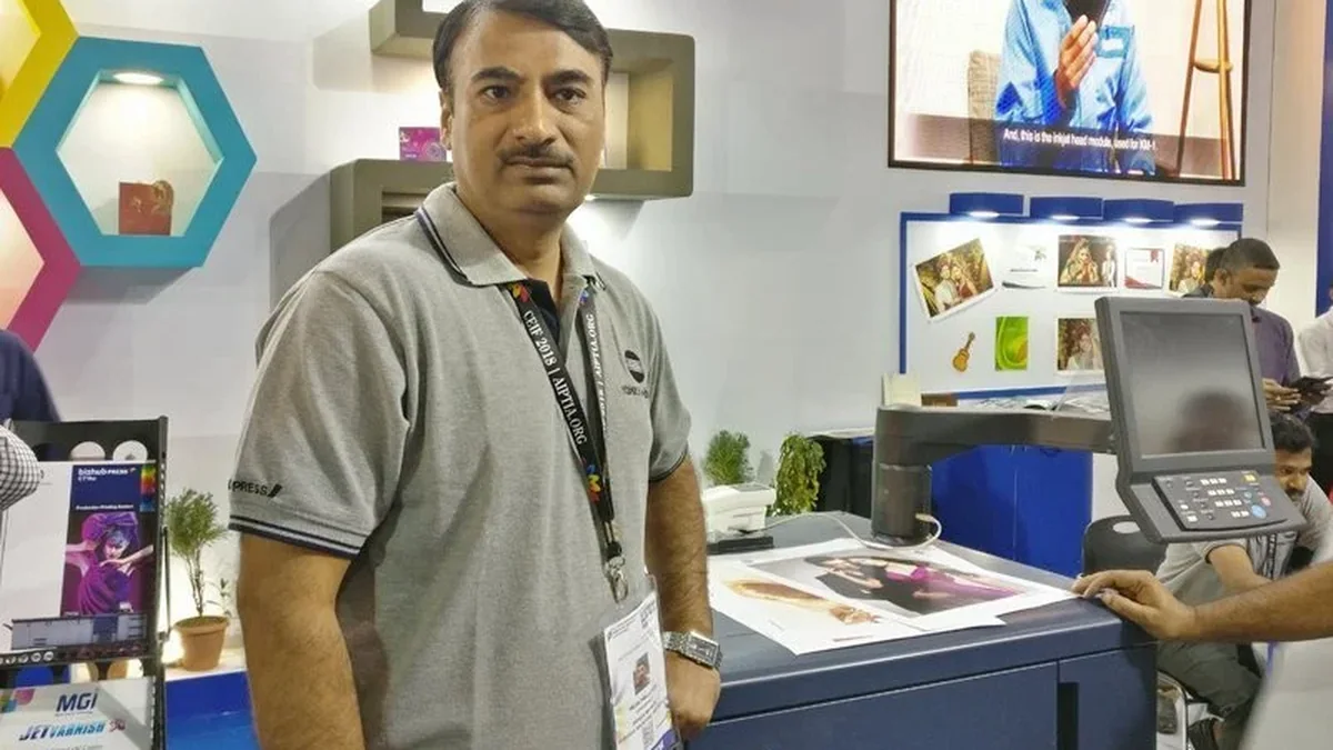 Konica Minolta bizhub Press C71HC dijital renkli baskı makinesi