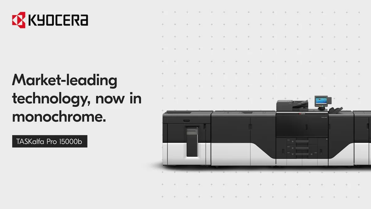 Kyocera TASKalfa Pro 15000b monokrom üretim inkjet yazıcısı