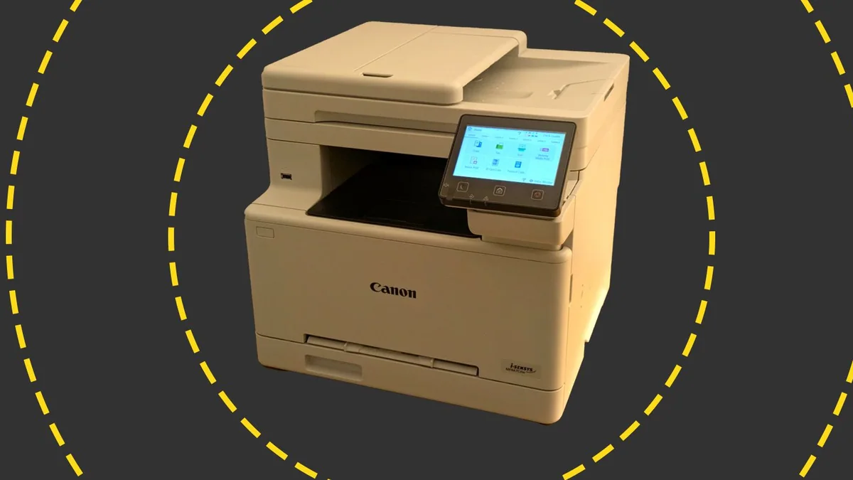 Canon i-SENSYS MF667Cdw renkli lazer çok fonksiyonlu ofis yazıcısı