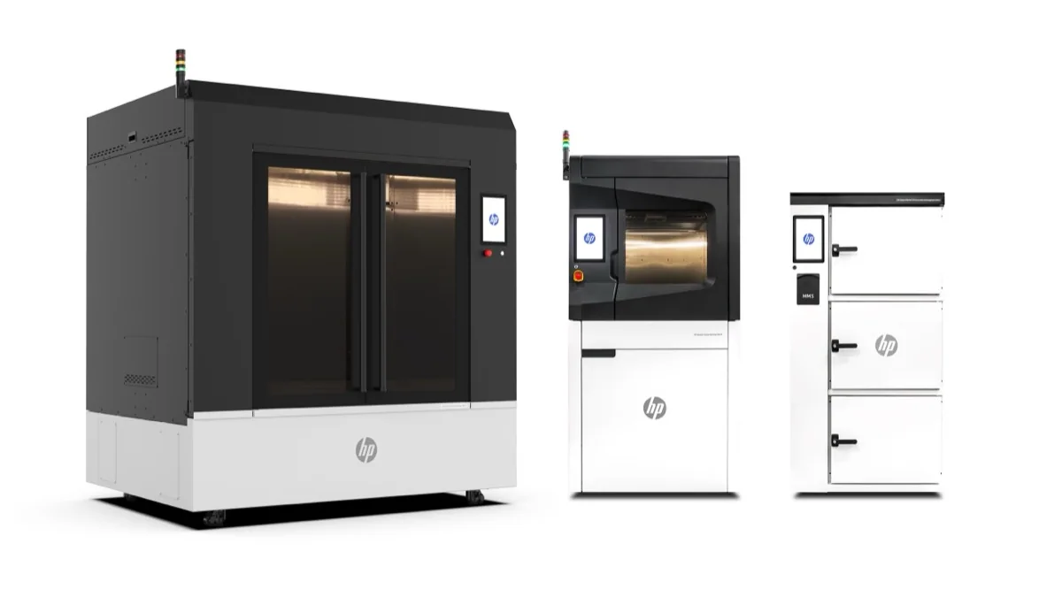 HP IF 600HT endüstriyel filament 3D yazıcı ve filament dolap ünitesi