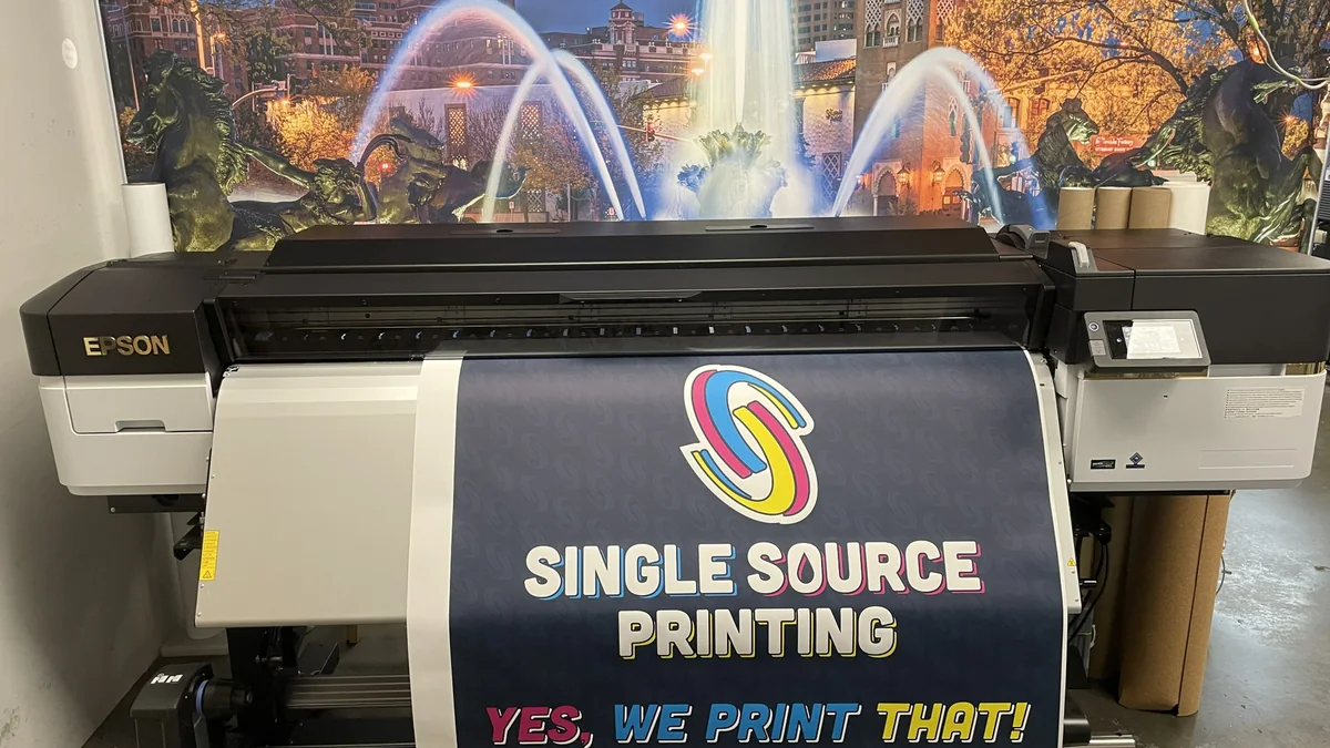 Epson SureColor S7170 64 inç solvent geniş format baskı makinesi