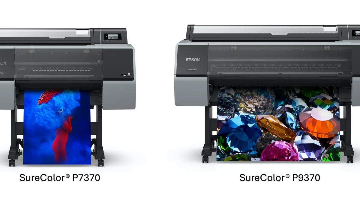 Epson SureColor P7370 ve P9370 geniş format fotoğraf baskı yazıcıları