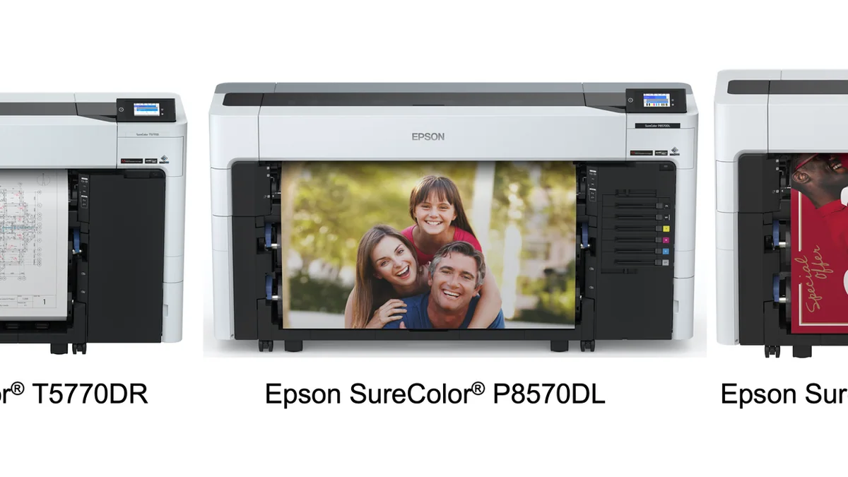 Epson SureColor T serisi 44 inç üretim sınıfı teknik baskı yazıcısı