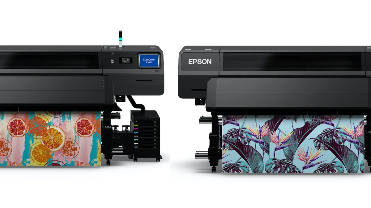 Epson SureColor R5070 64 inç rulodan ruloya reçine tabela yazıcısı