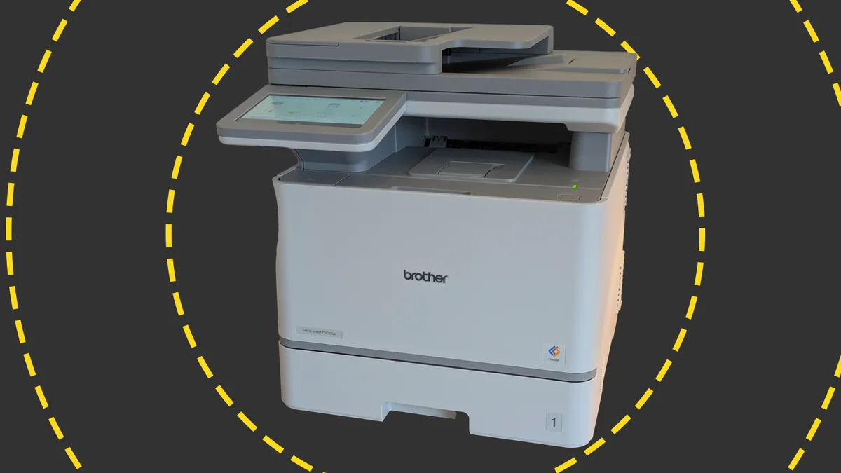 Brother MFC-L8970CDW renkli lazer çok fonksiyonlu yazıcı ve dokunmatik ekranı