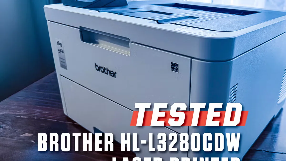 Brother HL-L3280CDW renkli lazer yazıcı, kompakt masa üstü gövde