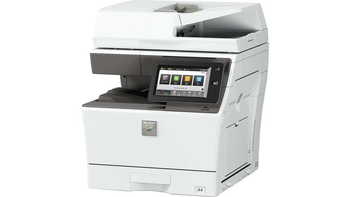 Sharp MX-C304W ve MX-C303W masaüstü renkli çok fonksiyonlu yazıcı modelleri