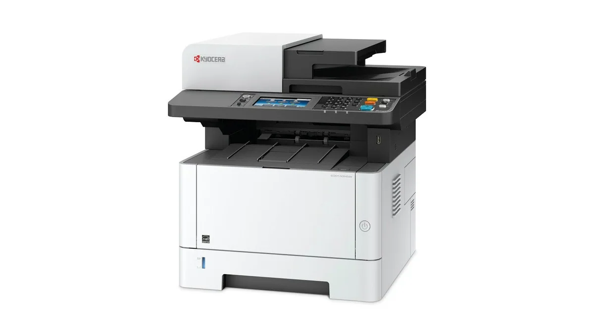 Kyocera Ecosys M2640idw tek renkli çok fonksiyonlu lazer yazıcı ve kontrol paneli