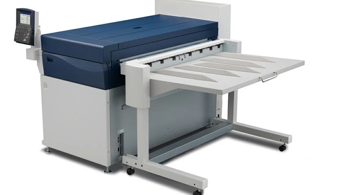 Xerox Wide Format IJP 2000 inkjet yazıcı ve performans paketi tanıtım görseli