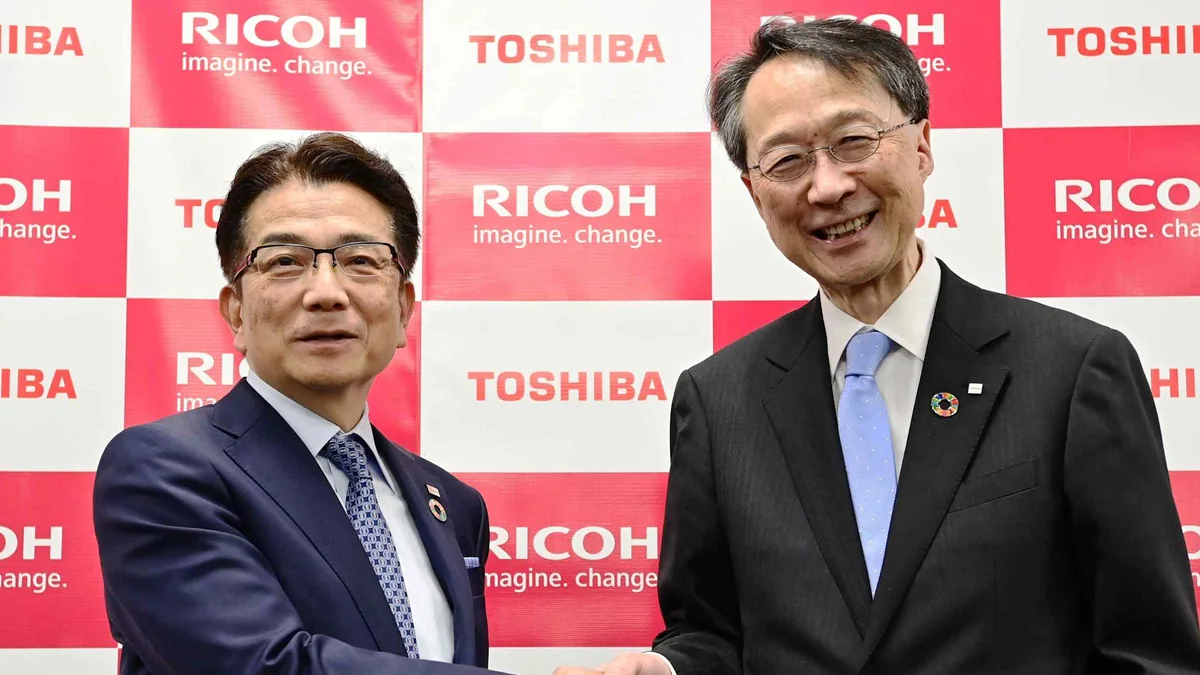 Ricoh ve Toshiba'nın ofis yazıcısı üretimini birleştirme anlaşması