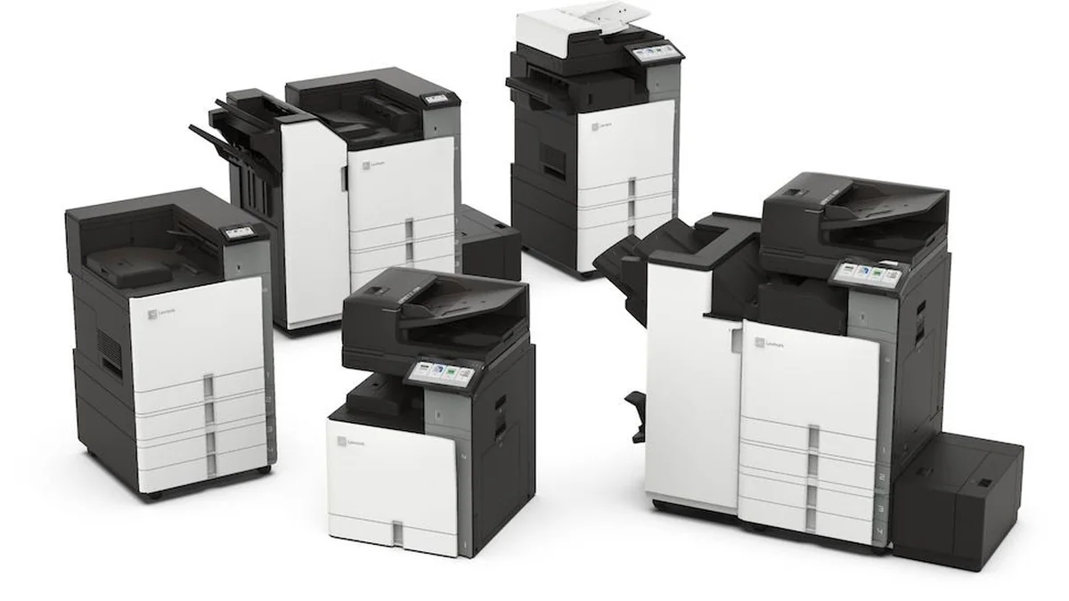 Lexmark 9 Serisi A3 çok fonksiyonlu yazıcı ve tarayıcı ünitesi